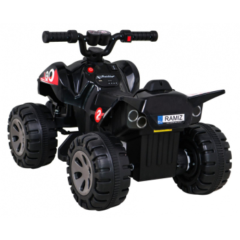 Quad The Fastest na akumulator dla dzieci Czarny + Silnik 25W